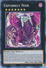 Expurrely Noir - AMDE-EN018 -- Collector's Rare -- 1st Edition